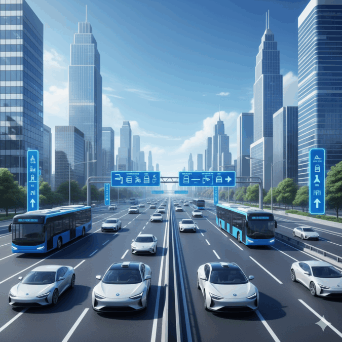 Transportasi Otonom 2025: AI Kendalikan Jalanan Dunia transportasi otonom 2025