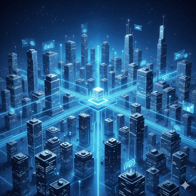 Keamanan Jaringan Internet Kota Modern Semakin Diperkuat keamanan jaringan internet