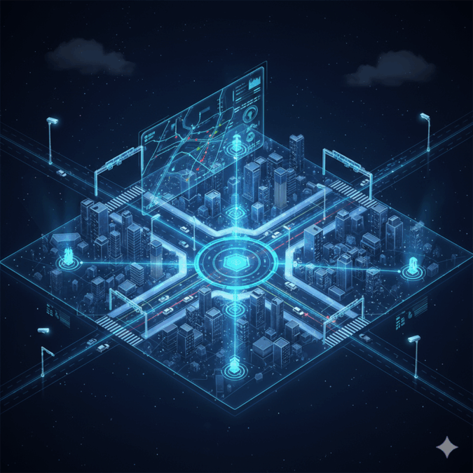 Sistem Lalu Lintas Cerdas Bantu Atasi Kemacetan Kota Besar sistem lalu lintas cerdas