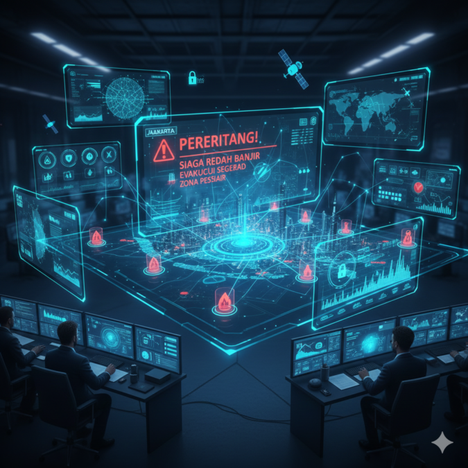 Sistem Peringatan Dini Digital Perkuat Kesiapsiagaan Kota sistem peringatan dini digital