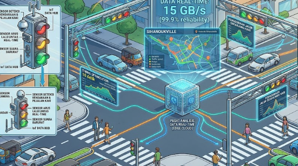 IoT lampu lalu lintas